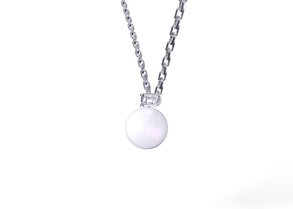 Akoya Pearl Pendant/Necklace - Image 2