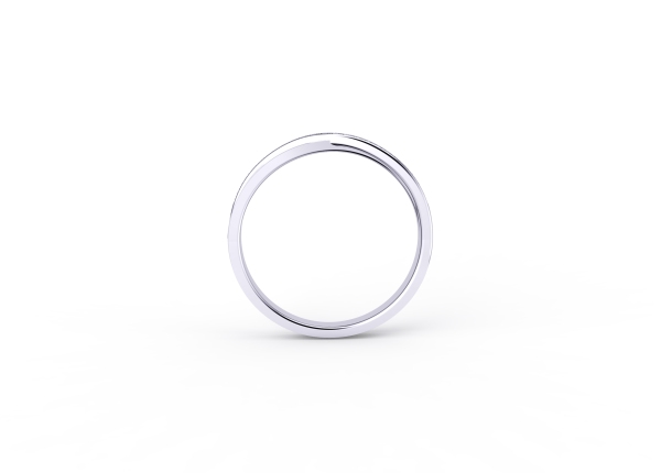 3mm Criss-cross Diamond Ring - Image 3