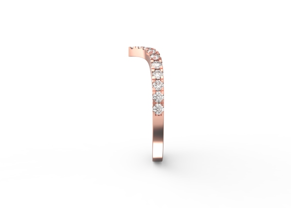 2mm V-shaped Ring - Image 5