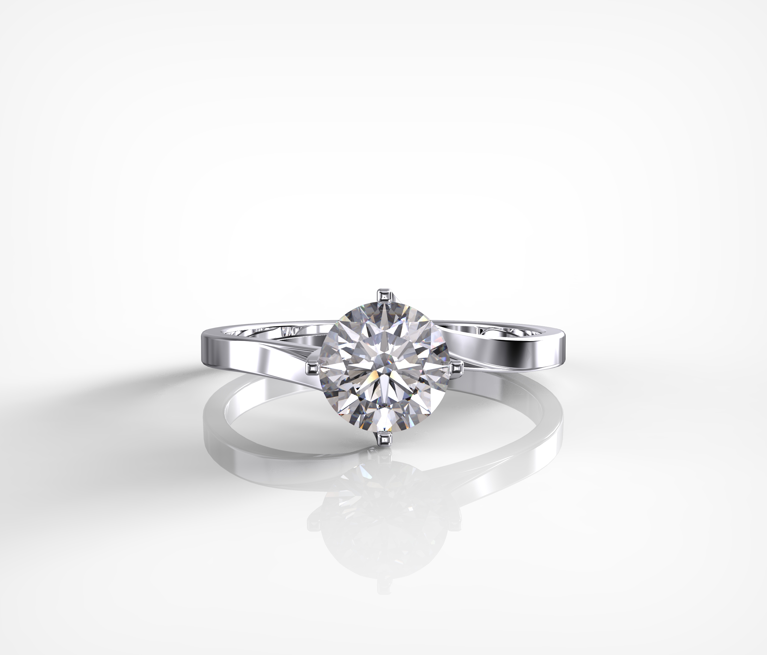 Classic Solitaire Diamond Ring