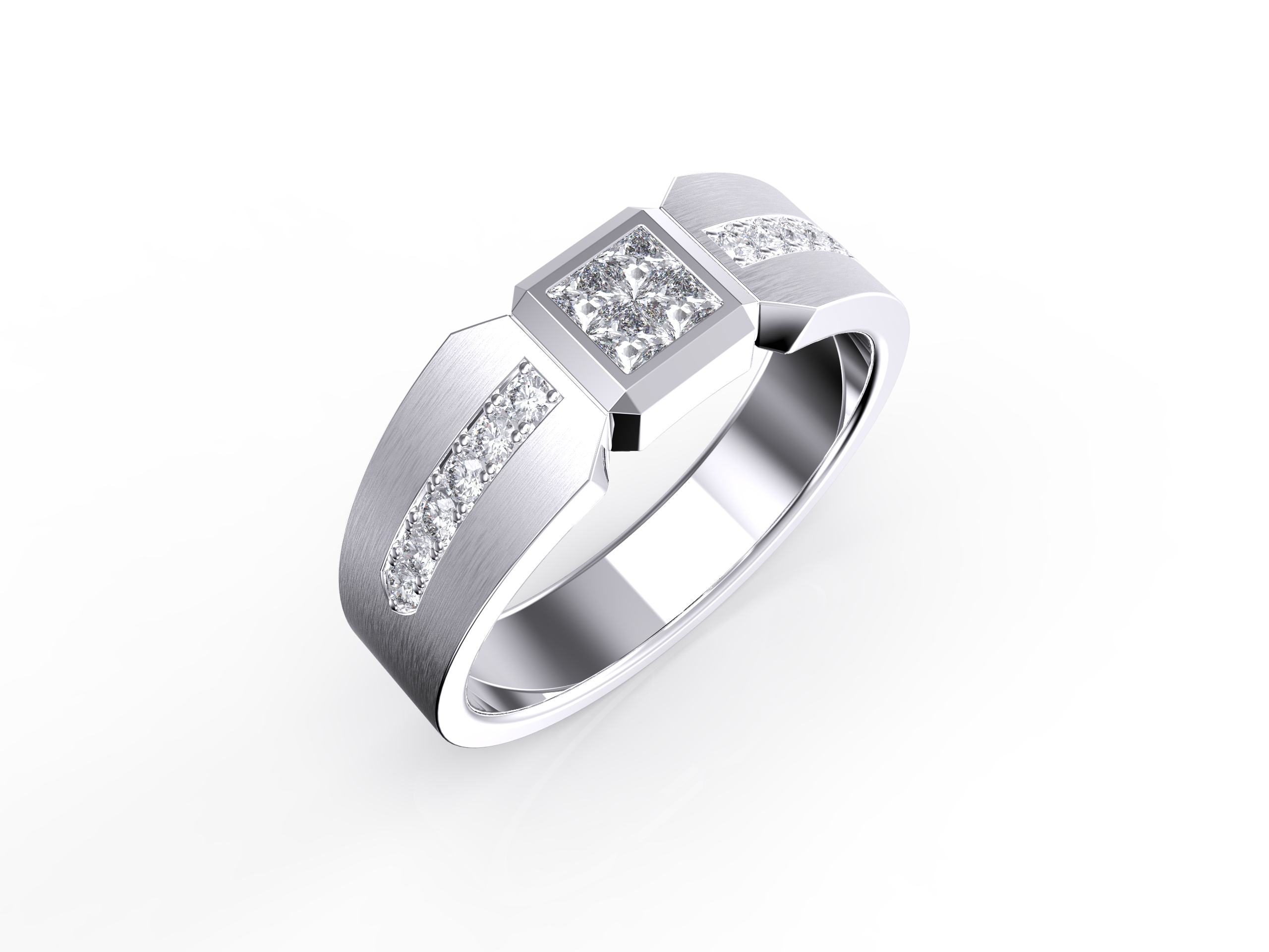 men's diamond ring