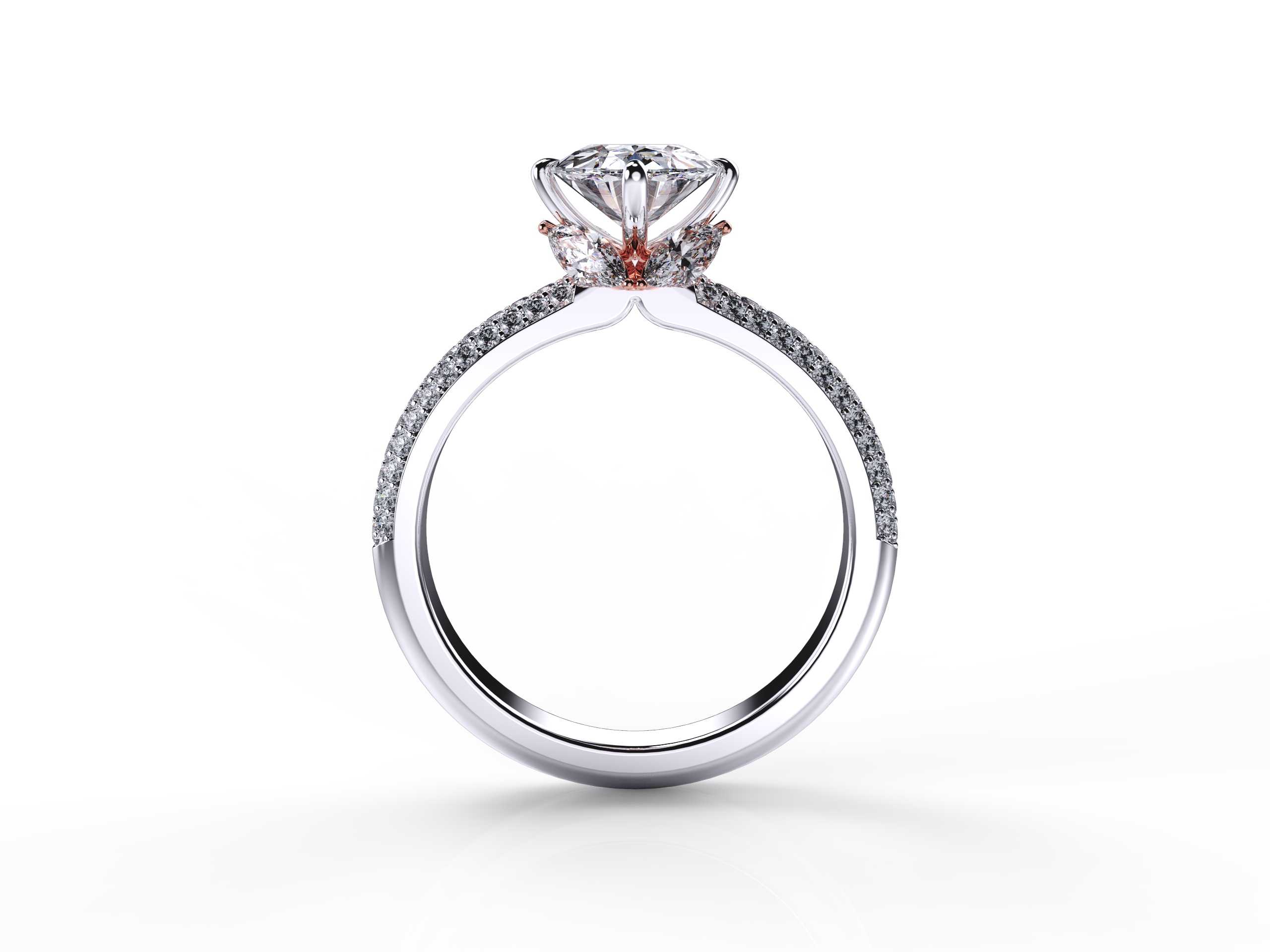 Oval Diamond Ring