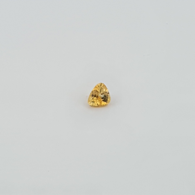 0.39ct Unheated Natural Yellow Sapphire