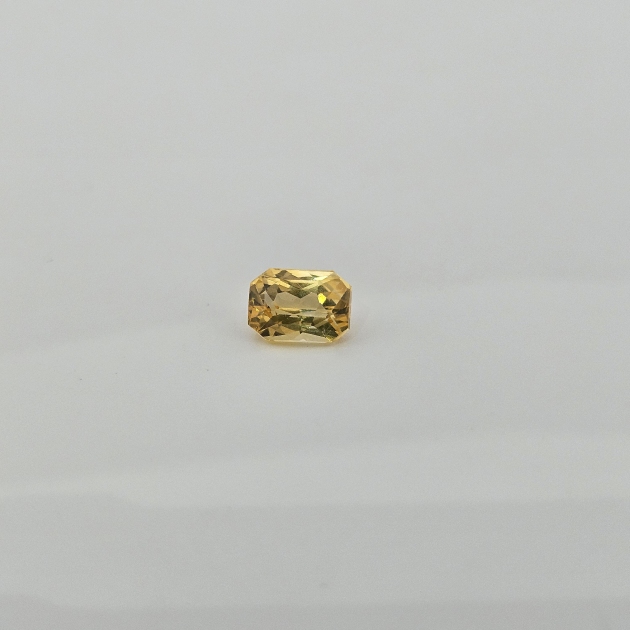 1.61ct Natural Yellow Sapphire