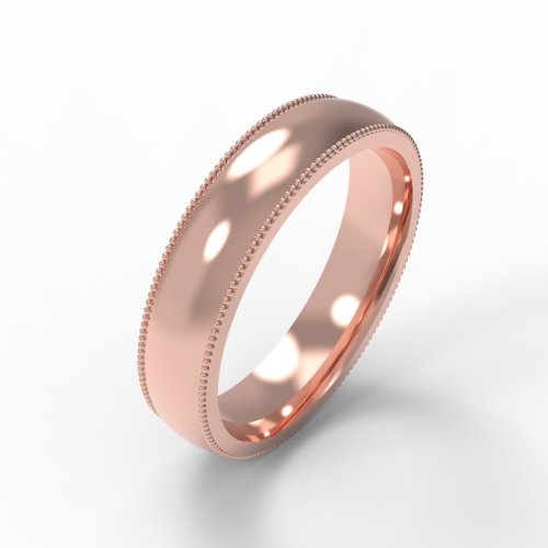 MILGRAIN EDGE RING FOR HIM