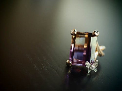 AMETHRINE COCKTAIL RING