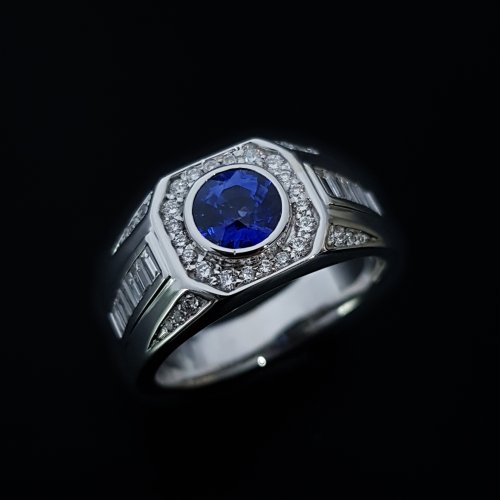 SAPPHIRE MEN’S RING