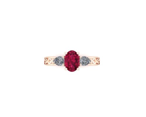 TOURMALINE ANTIQUE RING