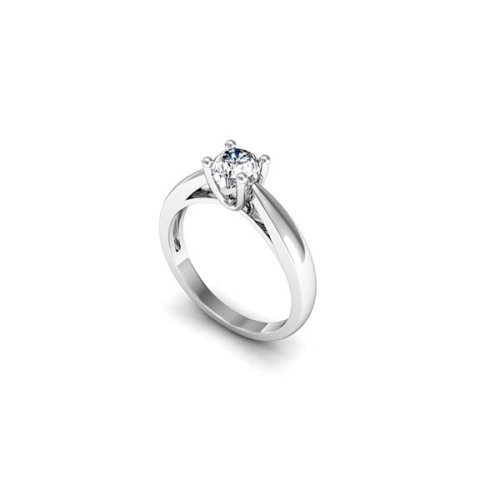 4-PRONG DIAMOND SOLITAIRE RING