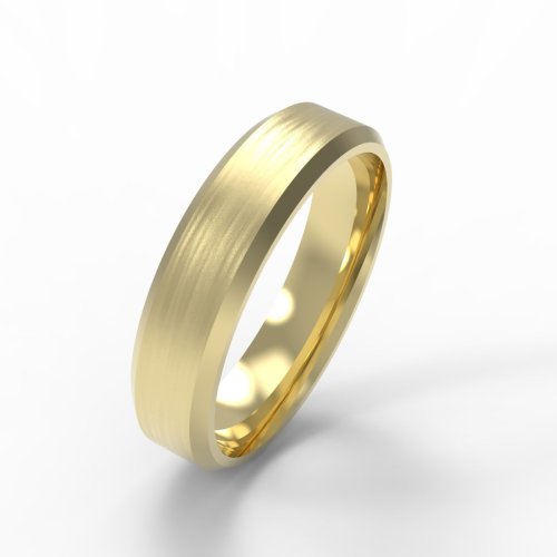 BEVELED EDGE RING FOR HIM