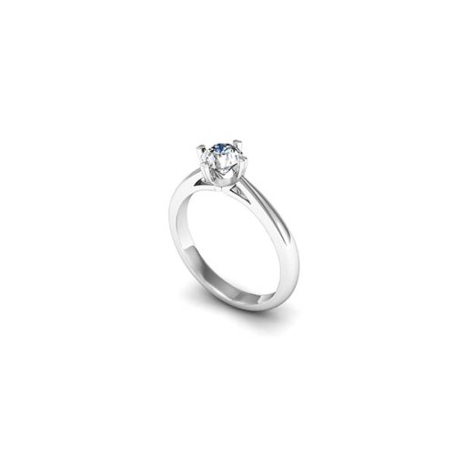 CATHEDRAL DIAMOND SOLITAIRE RING
