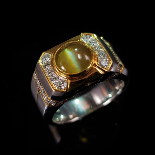 CAT’S EYE MEN’S RING