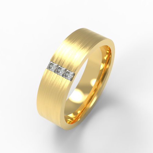 CHANNEL FLAT RING FOR HIM