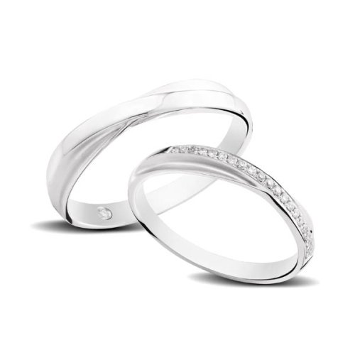 CRISS CROSS WEDDING BANDS