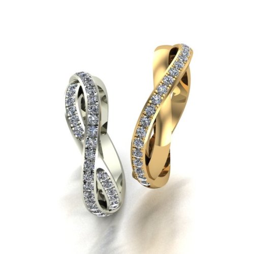 INFINI PAVE RING FOR HER