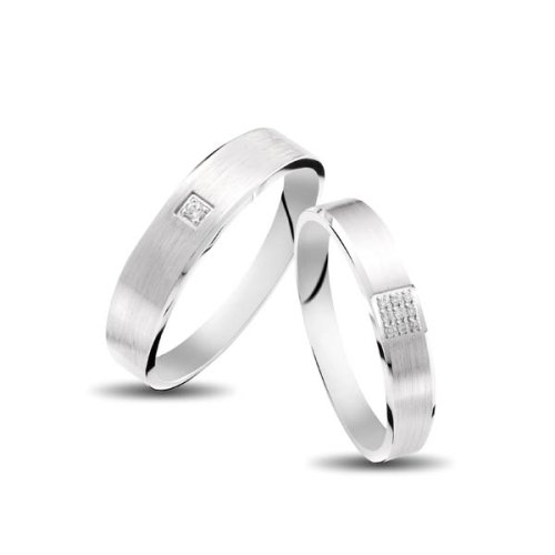 MATTE FINISH WEDDING BANDS