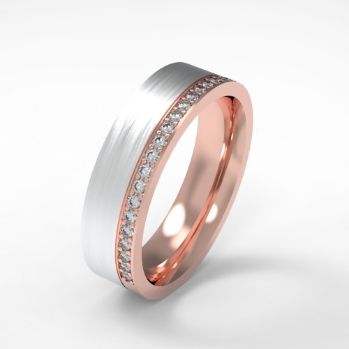 PAVE ETERNITY RING FOR HIM