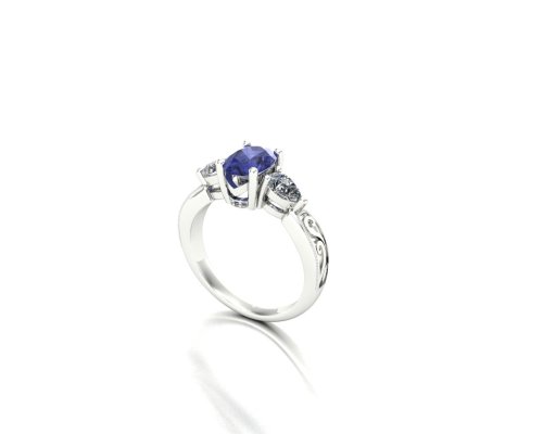 TANZANITE VINTAGE RING