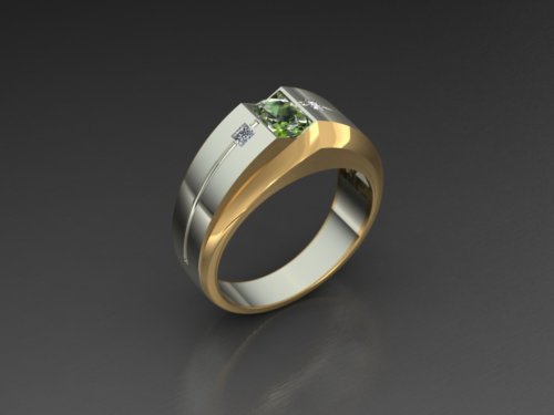 TOURMALINE MEN’S RING
