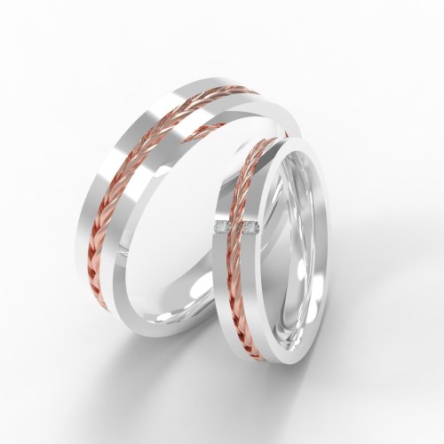 TWISTED ROPE WEDDING BANDS