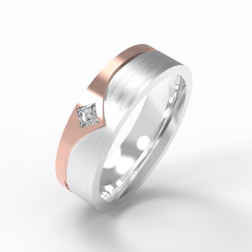 V CURVED RING FOR HIM